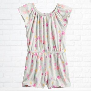 NWT Disney Minnie Mouse Flutter Sleeve Romper (Girls 4)